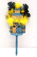 Hopi Pueblo Kachina Doll Rattle Native American Indian Size 12