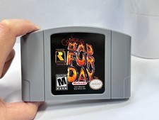 N64 Video Games Cónkers Bad Fur Day for Nintendo 64 US Version picture