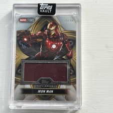 💥 2026 TOPPS VAULT MARVEL 15/50 IRON MAN Stark Tower Penthouse Sofa Relic picture