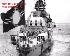 WW2 8x10 Photo KMS Admiral Graf Spee in the Battle O5134 picture