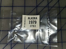 1979 Alaska Prorate Registration License Plate Sticker picture