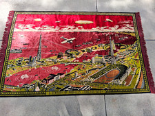 Century of Progress Chicago 1933-34 World's Fair X large Woven Velvet Tapestry 8 picture