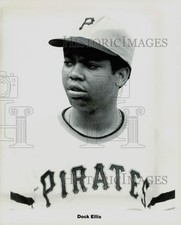 1971 Press Photo Dock Ellis, Pittsburgh Pirates Pitcher - lry20632 picture