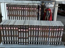 Berserk Manga COMPLETE Vols. 1-42 (plus Guide) & Bonus Figma 501 Guts Figurine picture