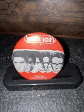 Vintage Wpix 102 FM Radio Station New York’s RocknRoll  Promo  Pin 1978 RARE picture