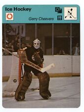 Gerry Cheevers - Ice Hockey   Sportscasters Card  picture