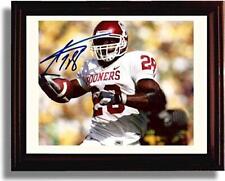 16x20 Gallery Frame Adrian Peterson Oklahoma Sooners Autograph Promo Print picture