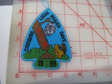 OA Lodge 459 CATAWBA collectible 1999 Beaver Days patch (b27) picture