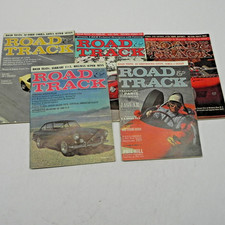 1963 ROAD AND TRACK MAGAZINE LOT OF 5 ISSUES RACING PERFORMANCE CARS IMPORTS picture