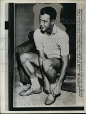 1960 Press Photo San Antonio Texas Duke Univ Dave Sime record in 100 yards picture