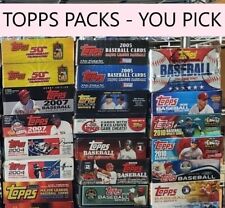 TOPPS 1990-2023 Unopened Baseball Card Packs Sealed MLB You Pick + Bonus HOF NEW picture
