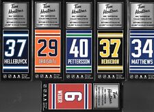 2020-21 Tim Hortons NHL Sticks / Lockers Complete 6 Stick Set  picture