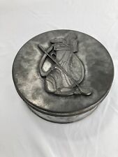 Metzke Pewter Golf Club Tin, Vintage, 1985 (w Blemishes) picture