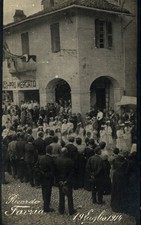 FAVRIA, Turin - Procession of 1914 - Photographic - NV - F019 picture