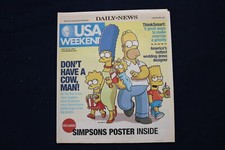 2007 JULY 20-22 USA WEEKEND MAGAZINE - THE SIMPSONS COVER - E 18336 picture