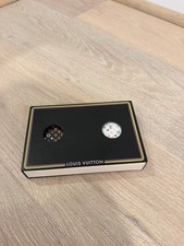 Louis Vuitton Monogram Playing Cards Double Deck Set w/ Box Case, Multicolor picture