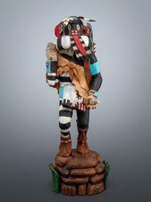 Hopi Kachina - Left Handed - by Aaron Takala - 12.5 inch tall picture