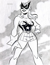 BRUCE TIMM ORIGINAL ILLUSTRATION VICKY VICTORY GIANT SIZE KUNG FU BIBLE STORIES picture