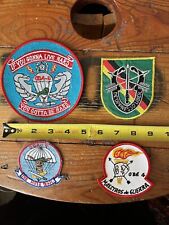 RARE Original 1970s ODA 4 6 9 10th  Panama German Made Special Forces Patches SF picture