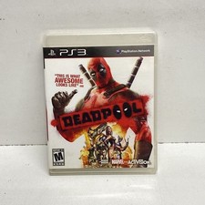 Deadpool Sony PlayStation 3 PS3 Marvel Activision 2013 Action Adventure NTSC picture