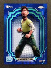2024 Topps Chrome Disney /75 SEARCHER CLADE #44 Dark & Light Blue Lava Refractor picture