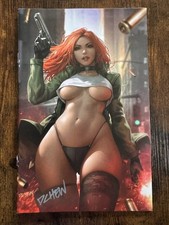Heat Seeker Exposed Gun Honey Signed By Derek Chew Virgin Variant w/COA picture