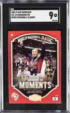 2006 FLAIR SC WBC #CM-18 SADAHARU OH SGC 9 picture