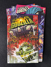 TMNT vs Godzilla Lot: #1-5 Full Run, All Cover C First Print In NM- Condition. picture