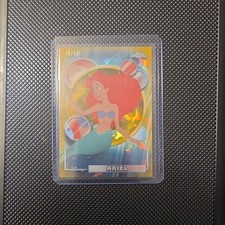 Topps 2026 Chrome Sapphire Disney Ariel #106 Serial Numbered 19/50 (PR 50) picture