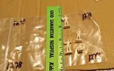 Four (4) Nice Military  Figures scale unknown for your diorama Package # 1278 picture