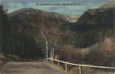 Gorham,NH Tuckerman's Ravine Coos County New Hampshire Linen Postcard Vintage picture
