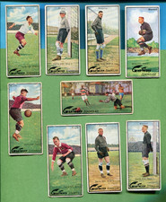 1924 GARTMANN CHOCOLADE SOCCER 9 DIFFERENT CANDY CARD LOT picture