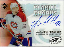 ALEXANDER PEREZHOGIN 2005-06 UD ICE GLACIAL GRAPHS picture