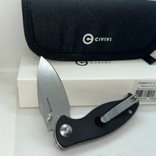 Civivi Scintilla New BLADE HQ EXCLUSIVE G-10 Black stonewash D2 Limited Edition picture