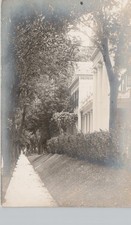 RESIDENTIAL STREET oconomowoc wi c1910 postcard wisconsin real photo rppc picture