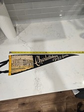 Vintage Charlottetown PEI Canada Felt Pennant Provincial Building 23