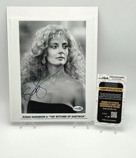 Susan Sarandon Signed 8x10 Photo The Witches of Eastwick JSA Autographed COA picture