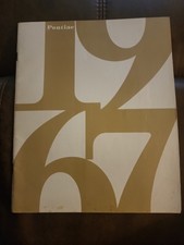 Original 1967 Pontiac Full Line Sales Brochure Catalog 67 Tempest GTO Grand Prix picture
