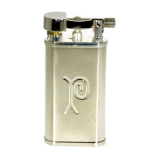 Peterson 160th Anniversary Lighter...Silver Plating...NIB picture