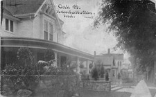 J64/ Kendallville Indiana Postcard c1910 Oak Street Homes Residence 257 picture