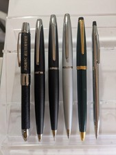 vtg 6x Cross Ballpoint Pen Pencil Lot - Need Refills  picture