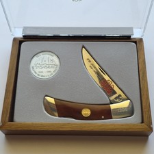 Bear MGC USA Mac Tools 58th Anniversary Knife Set Medallion Serial 1204 1996 MIB picture