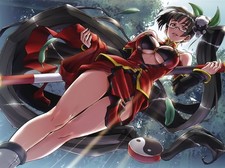 Blazblue Girl Beauty Anime Poster 11x17in Glossy High End Print Wall Art Decor picture