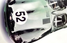 Jaguar Type D Poster Racing # 52 Cincinnati Ault Park 2007 Concours d' Elegance picture