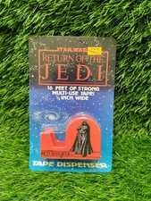 Star Wars 1983 Darth Vader Tape Dispenser Return of the Jedi Unpunched New picture