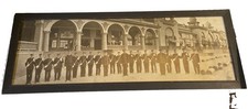 Antique Historical Military Panoramic Photograph Orig SANTA CRUZ BOARDWALK 20’s picture