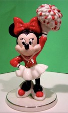 LENOX Disney MOUSEKETEER CHEER MINNIE Cheerleader Mouse Figure Mickey NEW in BOX picture