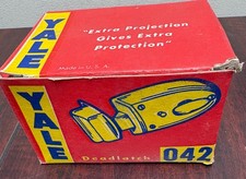 Vintage Yale 042 Deadlatch night latch lock with original retro box Made in USA picture