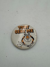 Vintage Tony The Tiger Button 2” Kellogg’s Frosted Flakes picture