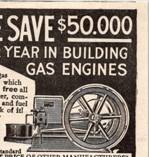 1913 Witte Iron Works Hit Miss Antique Ad Successful Farming Kansas City MO picture